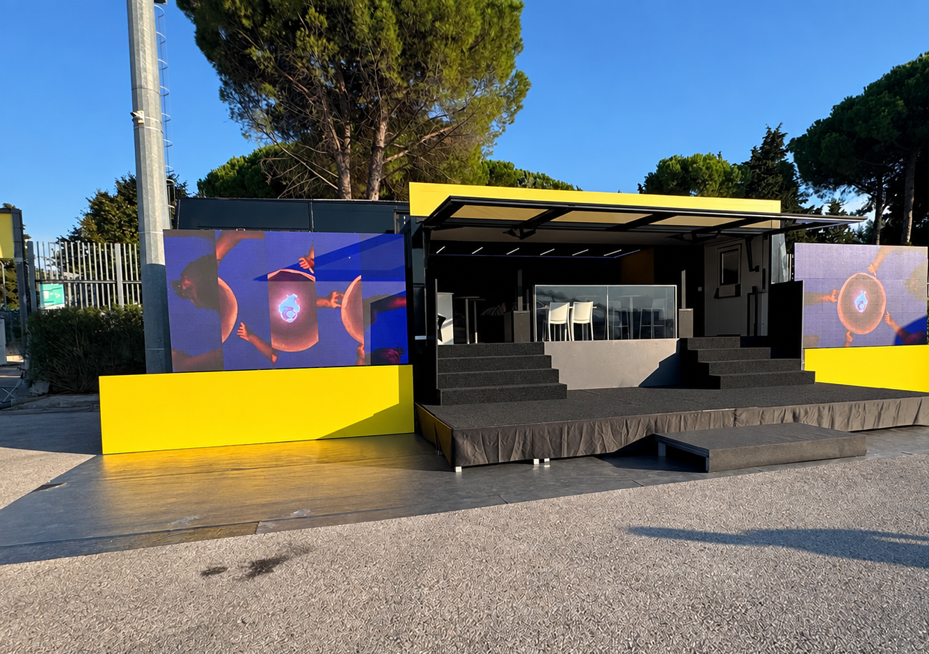 Truck palco mobile