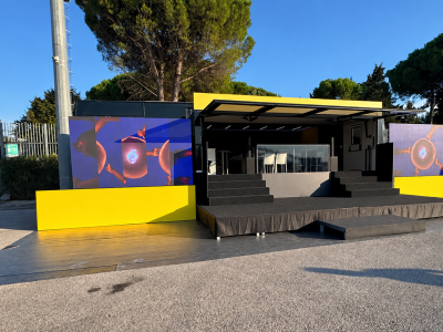 Truck palco mobile
